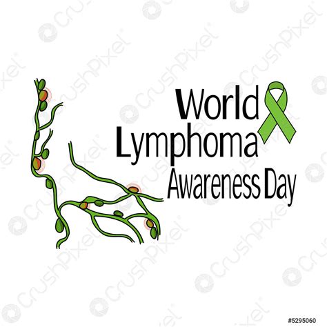 World Lymphoma Awareness Day Schematic Representation Of The Affected