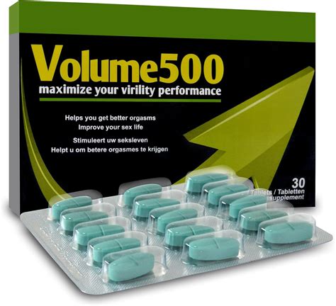 Amazonde Volume500 Tabletten Für Mehr Sperma Mittel Für Mehr Sperma