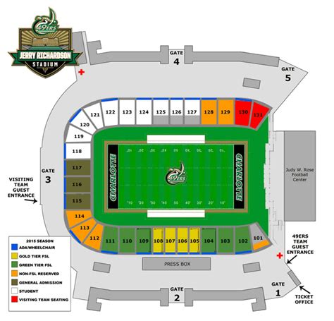 Must purchase season tickets each year maximum of eight (8) seats, per sport, may be purchased per one (1) wolfpack club membership. Charlotte 49ers 2015 Football Schedule
