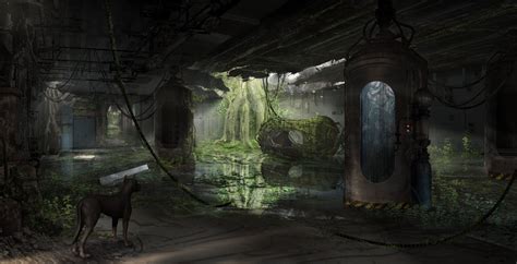 Refined Abandoned Lab A Captivating Artwork By Bryan Lim Guan Hong