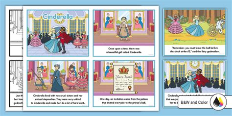 Cinderella Story Cards Teacher Made Twinkl