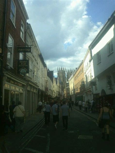 York Uk York Uk Alley Street View Views Road Structures Places