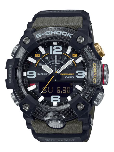 Casio G Shock Mens Carbon Mudmaster Shock Resistant Ubuy New Zealand