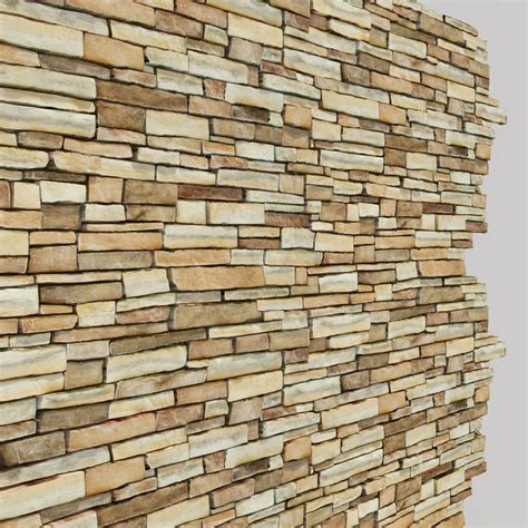 Masonry Stone Wall 3d Model Cgtrader