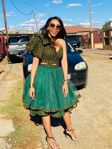 The Top 10 Shweshwe Dresses One Arm Styles This Year African Dresses Ankara Styles Tattoos