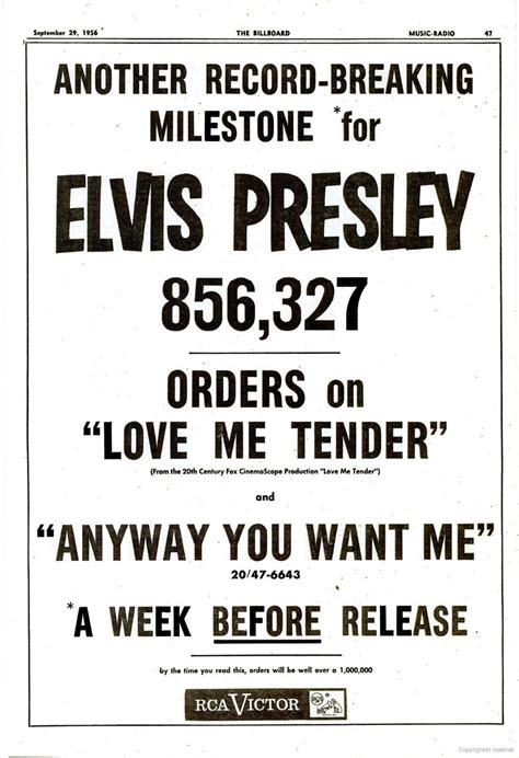 Rock And Roll Newspaper Press History Elvis Presley Billboard Magazine