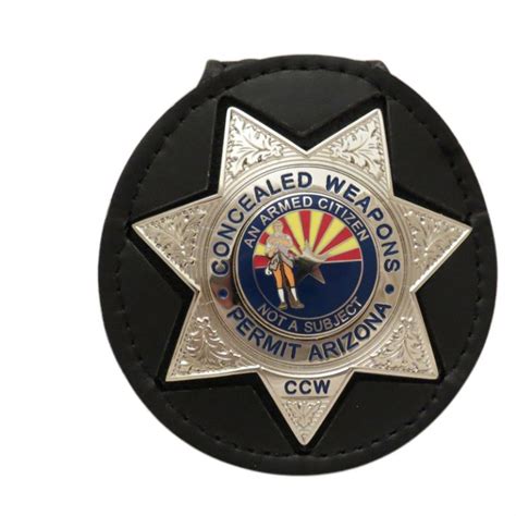 Concealed Weapons Permit Holder Cwp Badge Tag Org Badge