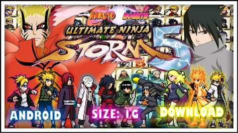 Download Naruto Storm 5 Mugen Size 1gb Apk Offline Android Full