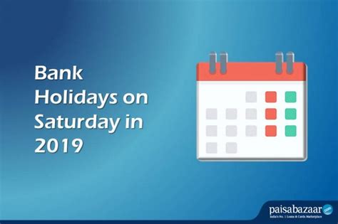 Saturday Bank Holidays 2nd And 4th Saturday Bank Holidays Paisabazaar