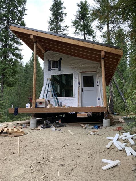 20x12 Shed Roof Cabin In Cascades Small Cabin Forum
