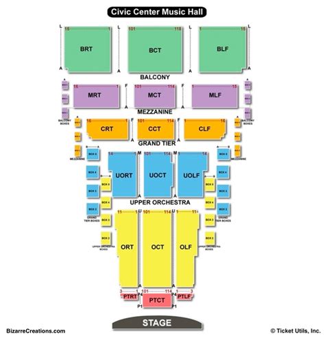 Brooklyn academy of music seating chart seating charts. Civic Center Music Hall Seating Charts & Views | Games Answers & Cheats