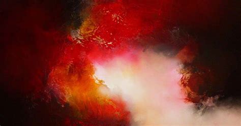 Oil And Mixed Media Abstract Paintings On Canvas By Artist Simon Kenny