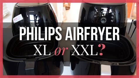 Philips Airfryer Xl Or Xxl Comparison English See Prices In