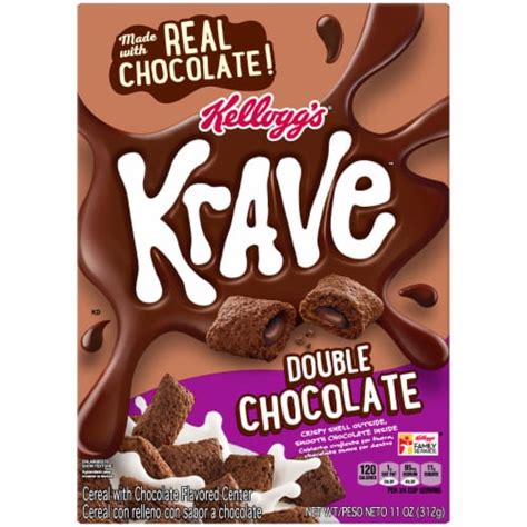Kellogg S Krave Double Chocolate Cereal 11 Oz Fred Meyer
