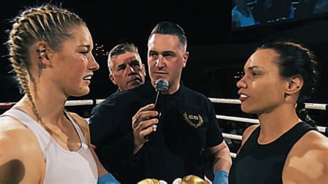 The Greatest Female Knockouts In Boxing Part Youtube