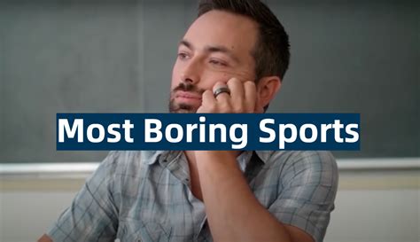 The 10 Most Boring Sports In The World Sportprofy
