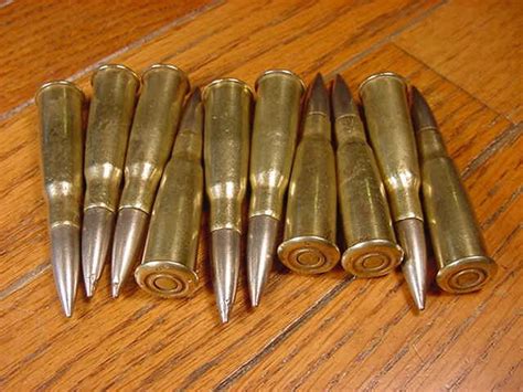 10 Rounds Of French 8mm Lebel Full Metal Jacket