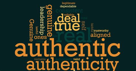 So What Do We Mean Be Authentic Corporate