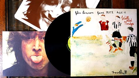 John Lennon Walls And Bridges 1974 Vinyl Album Unboxing Youtube