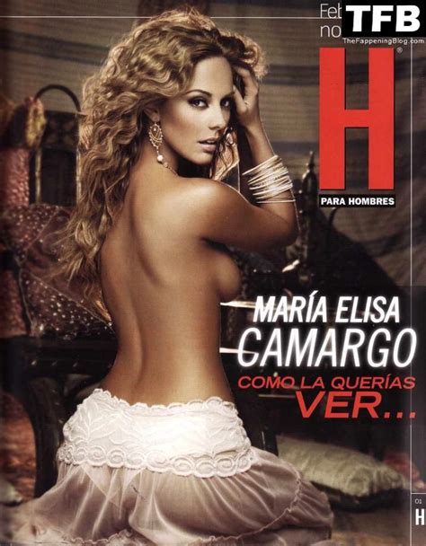 Maria Elisa Camargo Sexy Topless Photos Sexy E Girls