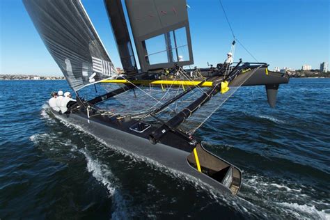 Ac45 Sail Catamaran In Action — Yacht Charter And Superyacht News