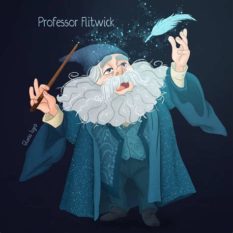 Day 4 •professor Flitwick• The Charm Master And The Head Of Ravenclaw