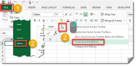 Step 001 How To Add Your Own Custom Tabs And Groups To The Ribbon