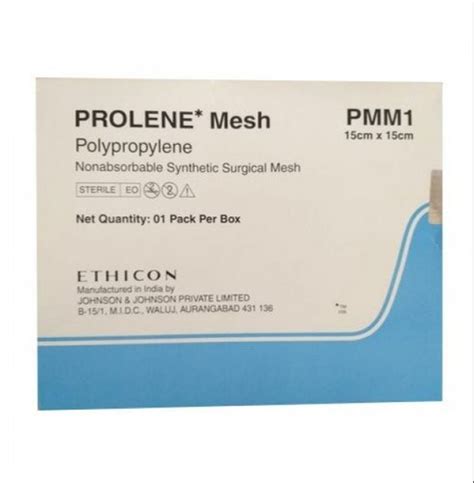 Ethicon Prolene Mesh Pmm101 At Rs 3135box Mesh Implant In Delhi