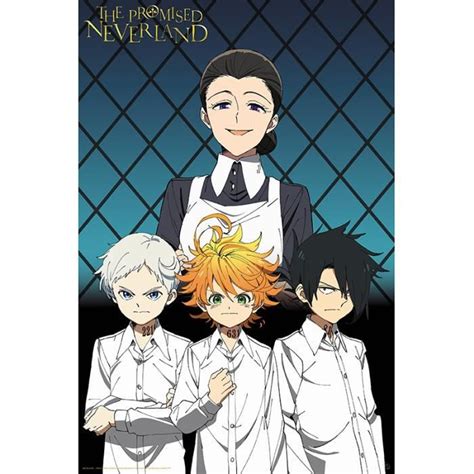 The Promised Neverland Poster Isabella 915x61 Cdiscount Maison