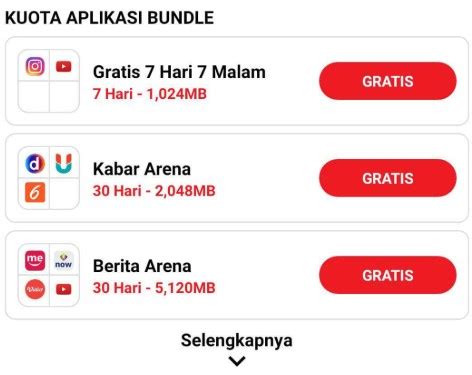 Kuota gratis indosat 2gb kuota aplikasi + 5gb kuota hooq dengan myim3. Cara Mendapatkan Kuota Gratis 1Gb Indosat Tanpa Aplikasi ...