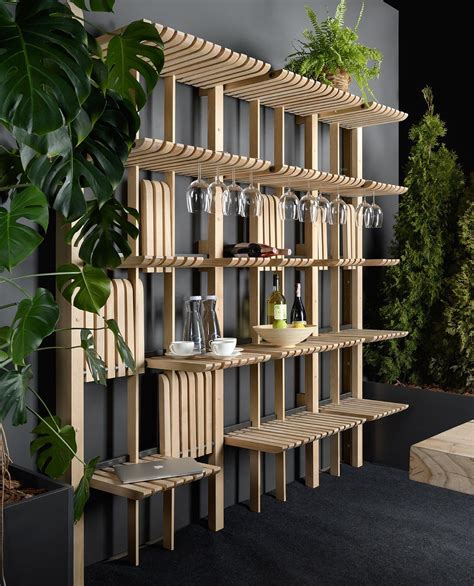 Sticotti shelving by argentinian architect alejandro sticotti is made from south american hardwoods; gate_shelf_07 | Modular furniture design, Shelving ...