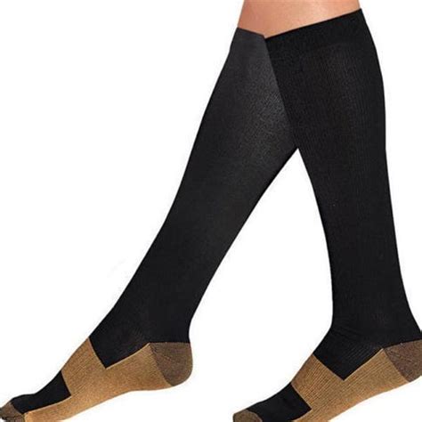Copper Compression Socks Made For Foot And Leg Support Energy Fit Wear