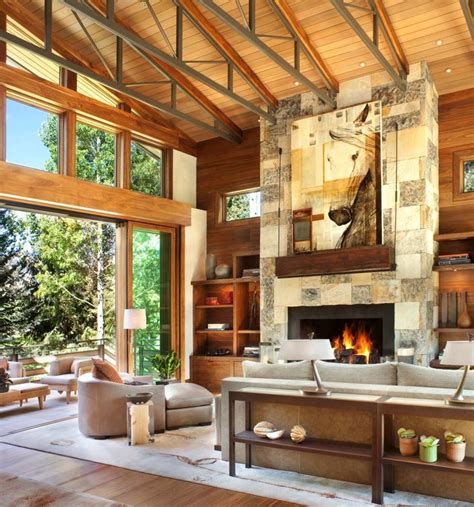 Captivating Modern Rustic Home In The Colorado Mountains Stone
