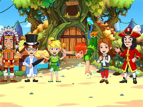 Peter is as peter does, and he's a great kid. Peter Pan - My Town Games