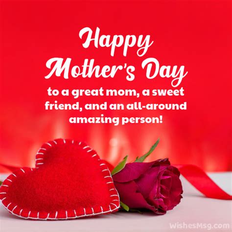 Happy Mothers Day Wishes For Friend Wishesmsg