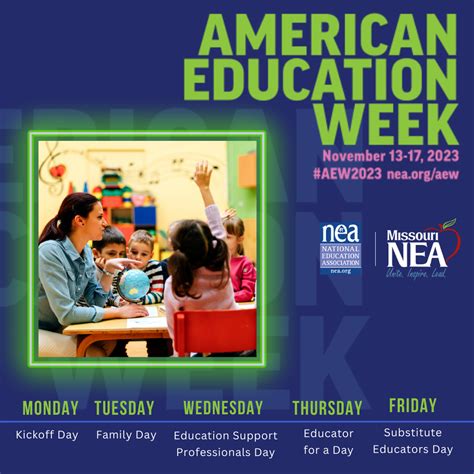 help mnea celebrate american education week mnea missouri national education association