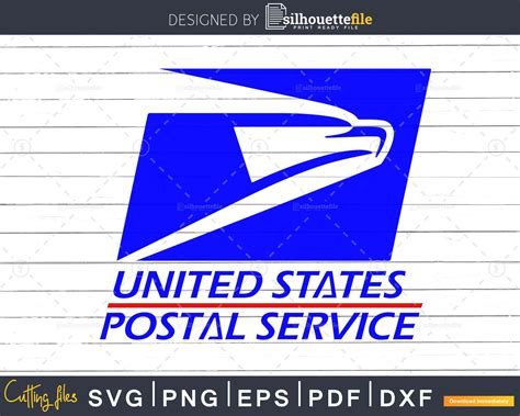 USPS United States Postal Service Post Office logo SVG Cut Files
