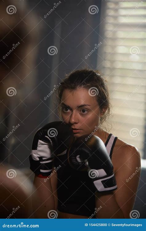 Tough Fighter Stock Photo Image Of Punching Exercise 154425800