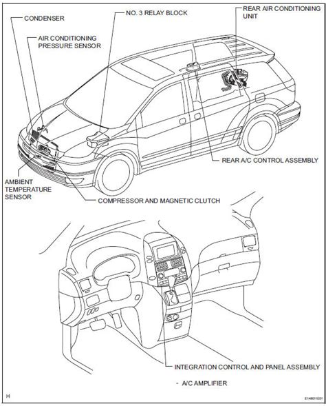 Toyota Sienna Service Manual Parts Location Air Conditioning System