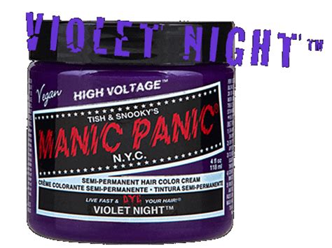 Manic Panic Semi Permanent Hair Color Cream Violet Night 118ml