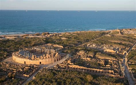 Roman Ruins In Libya Aerial Photographs By Jason Hawkes World