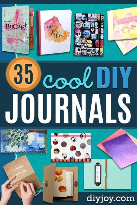 35 Diy Journals For Your Beautiful Life Diy Journal Journal Covers