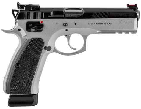 Buy Cz Sp 01 Shadow Custom 9mm Dual Tone Gray And Black 19rd Online For Sale