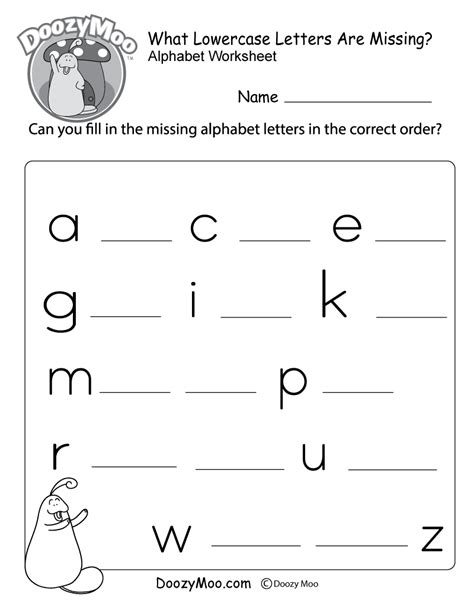 When we talk concerning abc worksheets for kindergarten, scroll down to see particular variation of pictures to add more info. 36 Entertaining Missing Letters Worksheets | KittyBabyLove.com