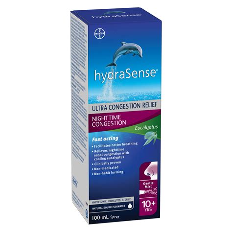 Eucalyptus Nasal Spray For Congestion Relief Hydrasense®