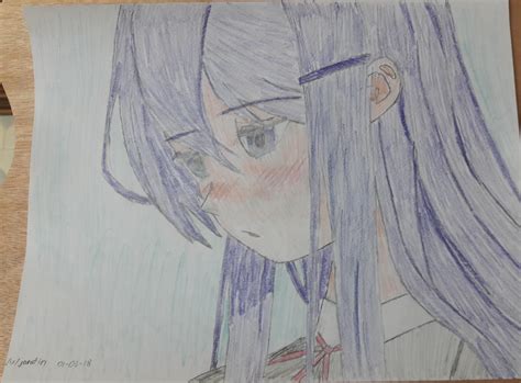 First Time Drawing Why Not Yuri Ddlc