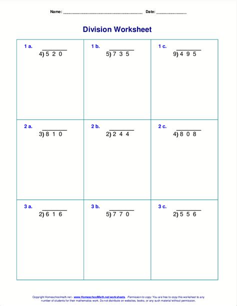 math worksheets  grade  division word problems kidworksheet