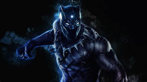 Neon Black Panther Wallpapers Wallpaper Cave
