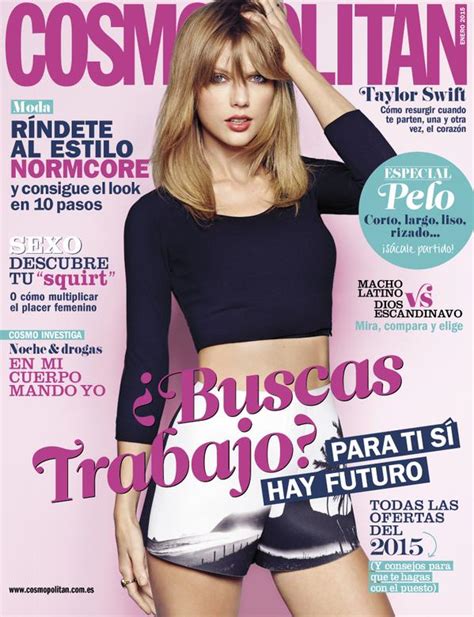 Taylor Swift En La Portada De Cosmopolitan España Enero 2015 El