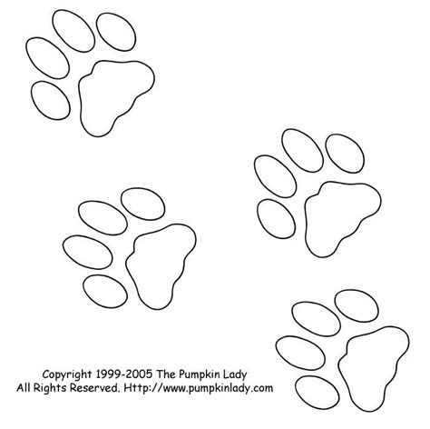 Free Dog Paw Print Stencil Download Free Clip Art Free Clip Art On